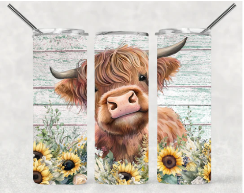 Baby Highland Cow Tumbler