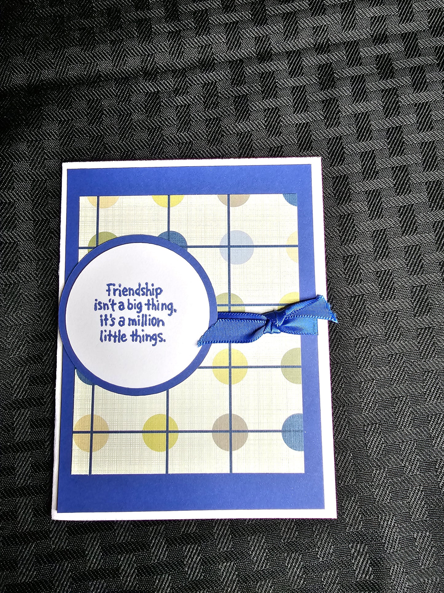 Card Set- Blue Dots