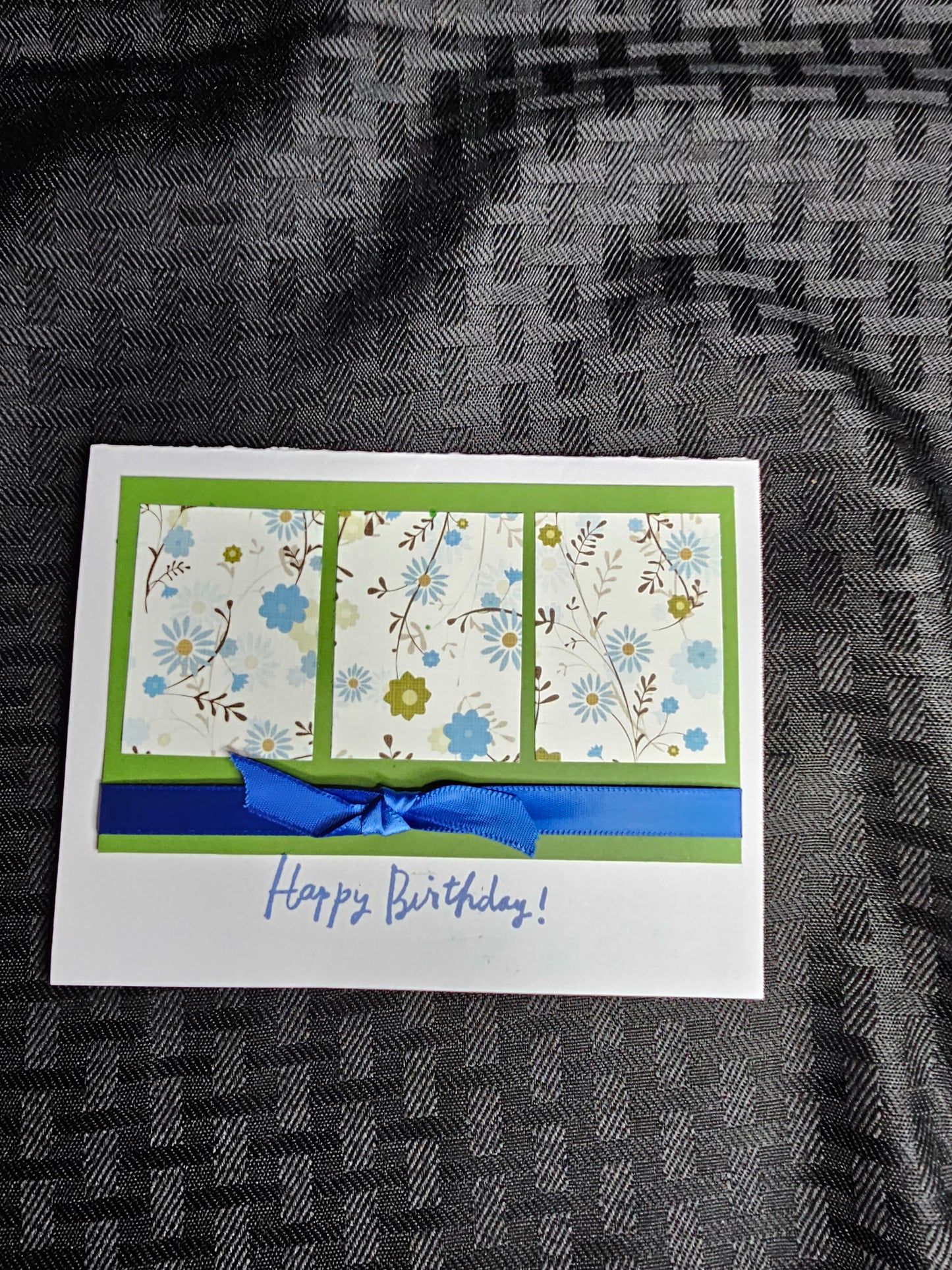 Card Set-Blue Flowers