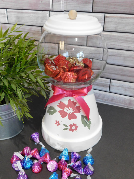 The Candy Collection: White Gumball Candy Dish