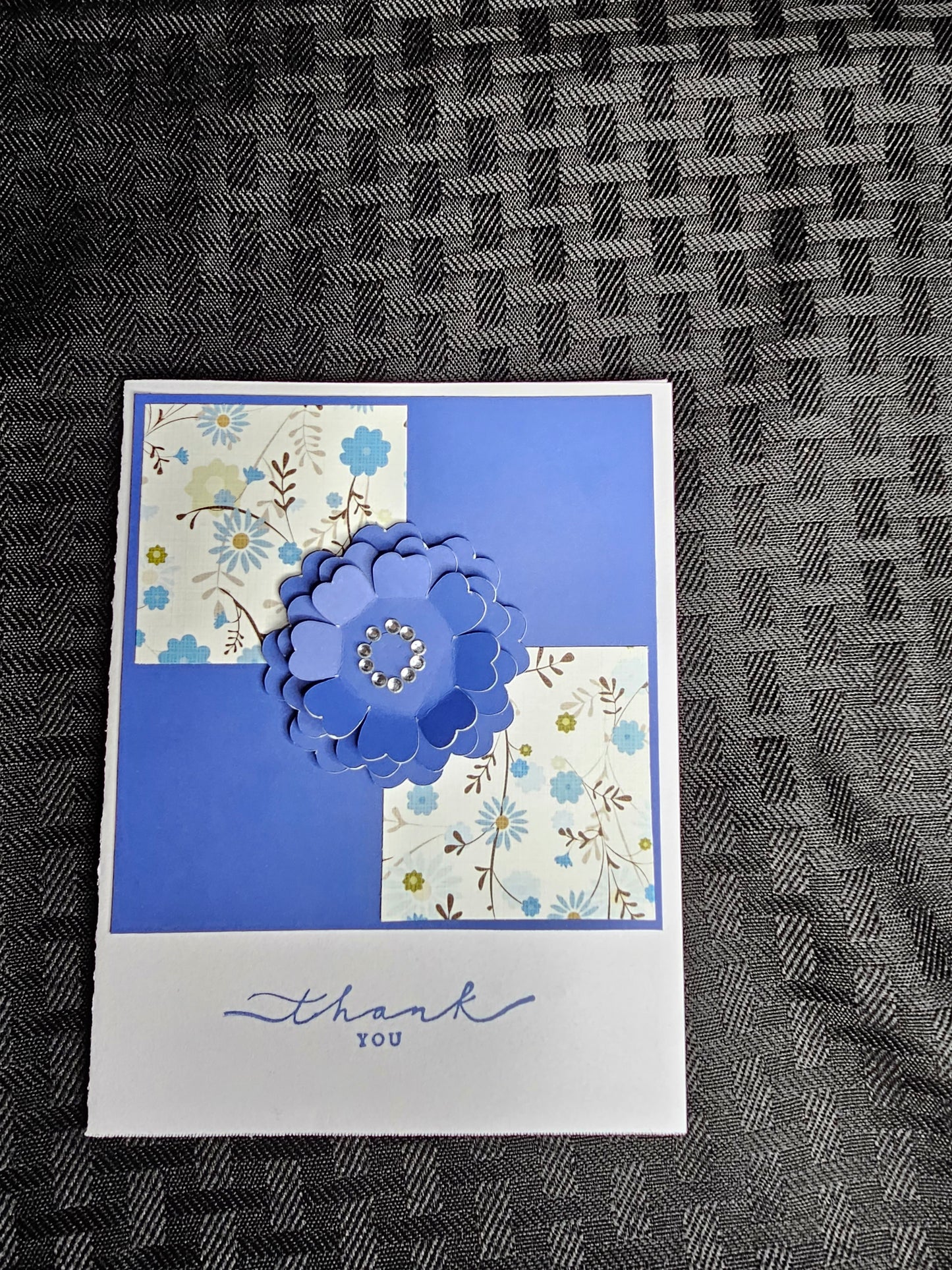 Card Set-Blue Flowers