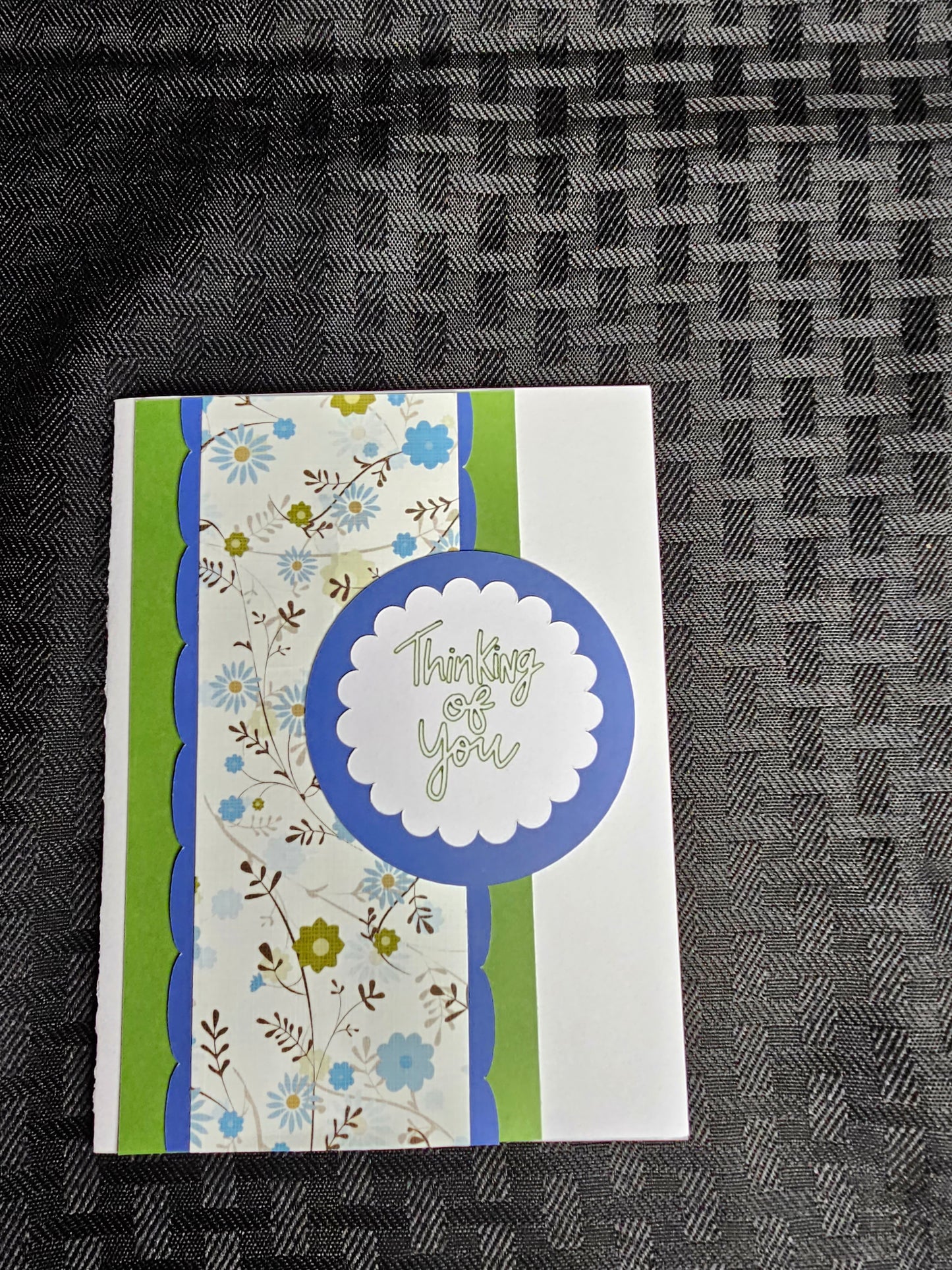 Card Set-Blue Flowers