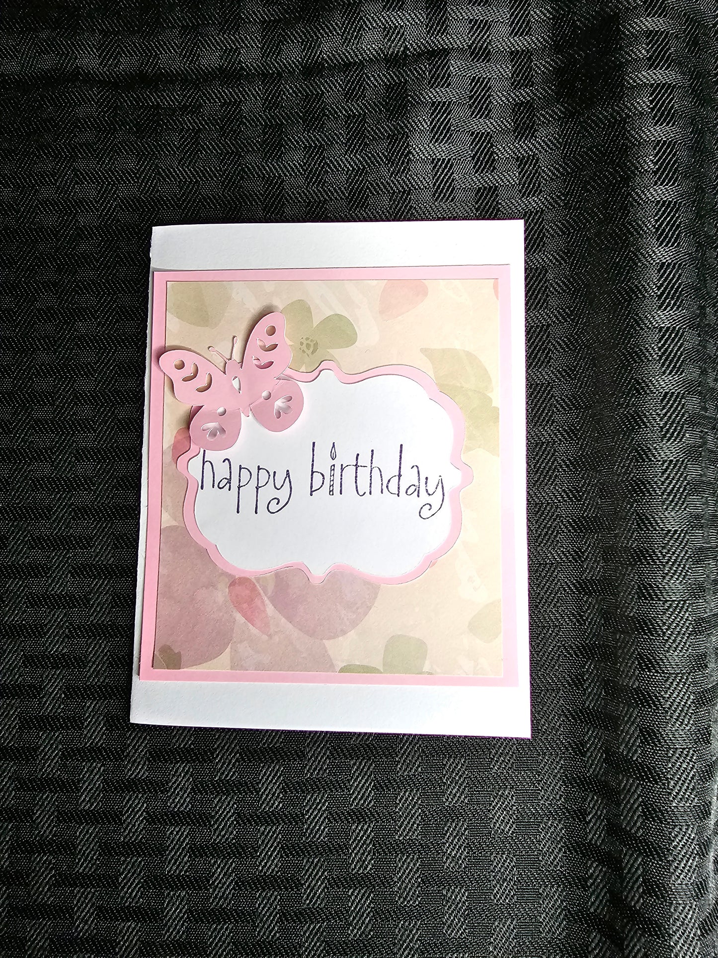 Card Set- Pink Butterflies