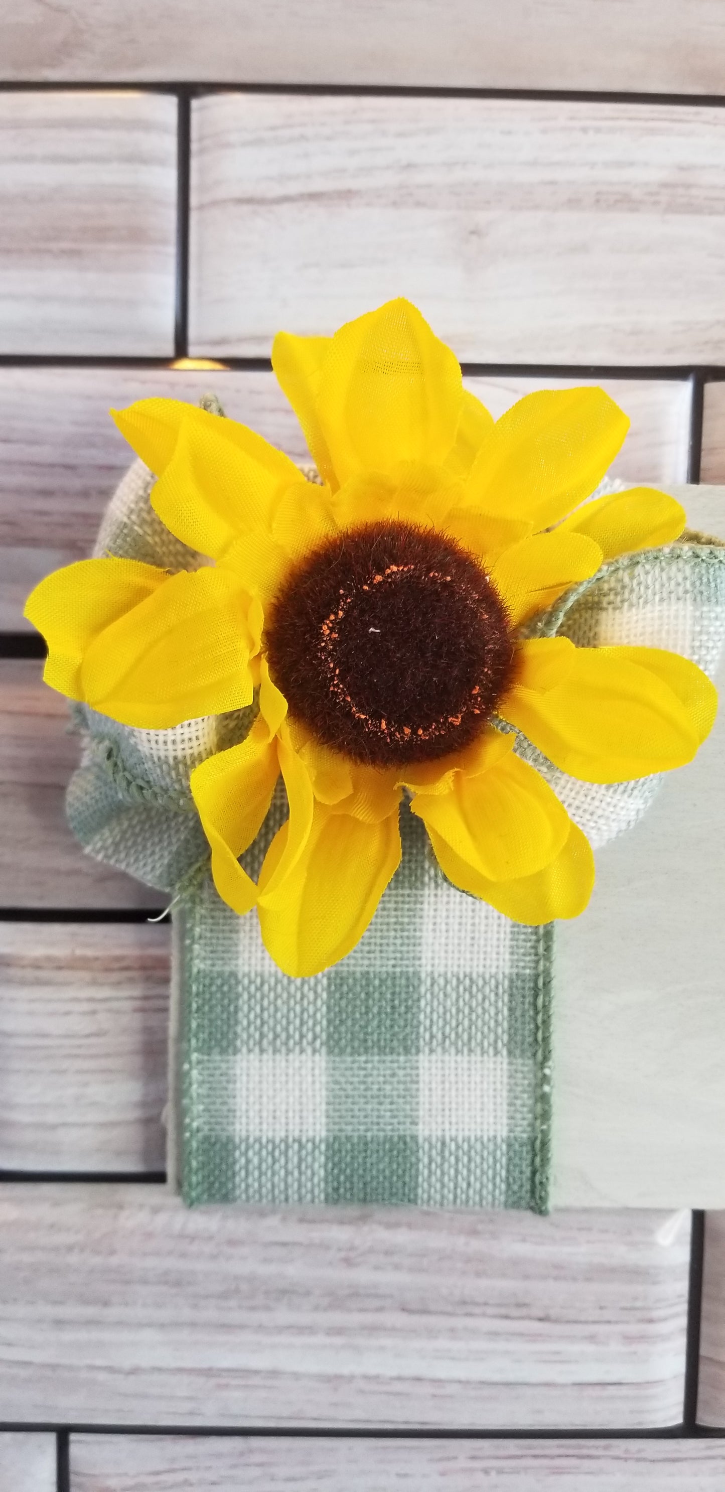 Sunflower Welcome Sign